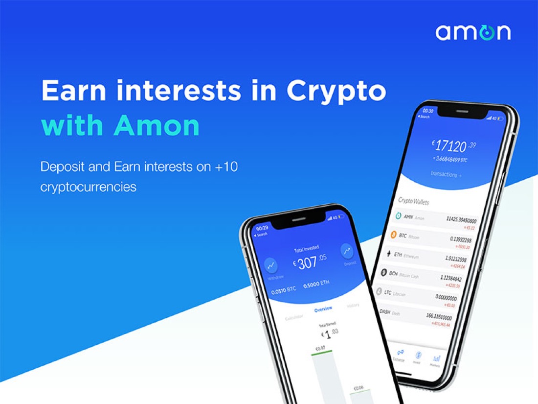 Earn Interest On Bitcoin And Other Cryptos With Amon Bitcoinsbrain Com - 
